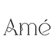 Black 'Amé' text on a white background